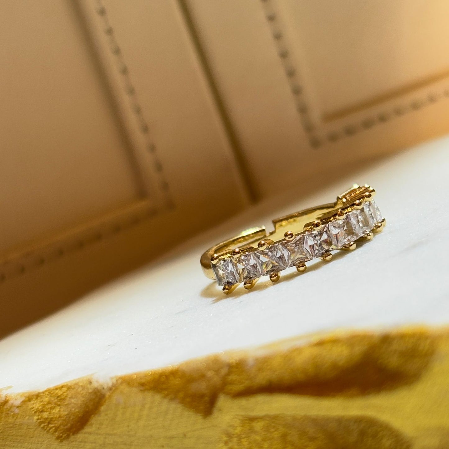 Savana Studded Band Ring