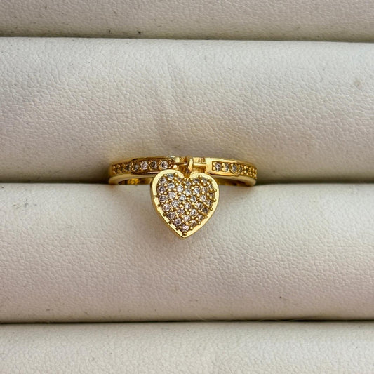 Heart Drop Ring