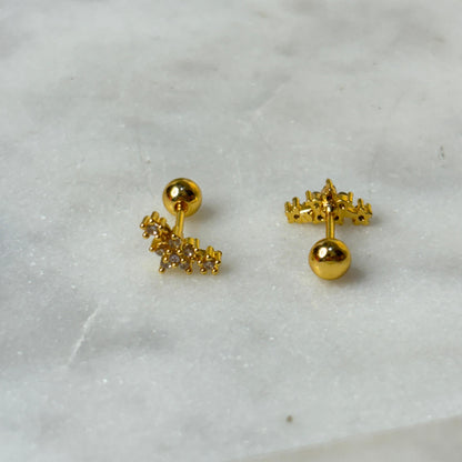 Bloom Flatback Earrings
