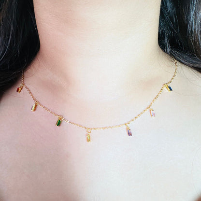 Christy Multi Charm Necklace