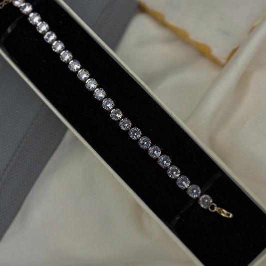 Eternal Spark Gold Chain Bracelet