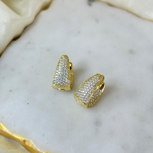 Goddess Bling Luxe Hoops