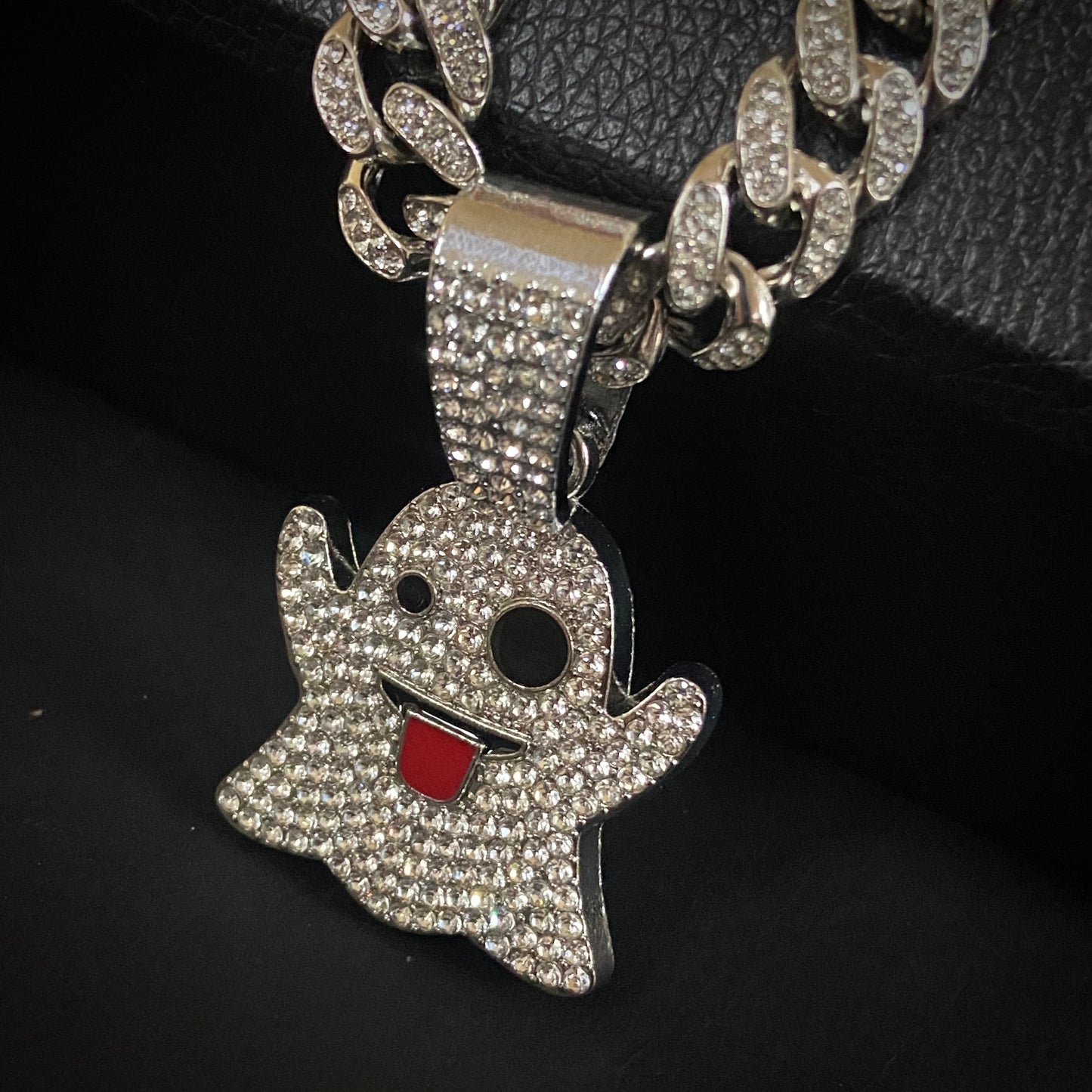 Snap Ghost ICED Out Neckchain