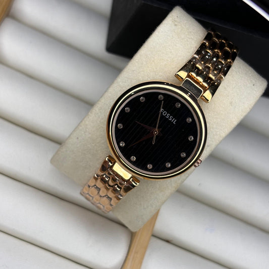 Fossil 9 to 5 Watch ( Rose Gold)