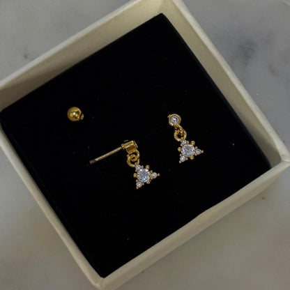 Aura Charm Flatback Earrings