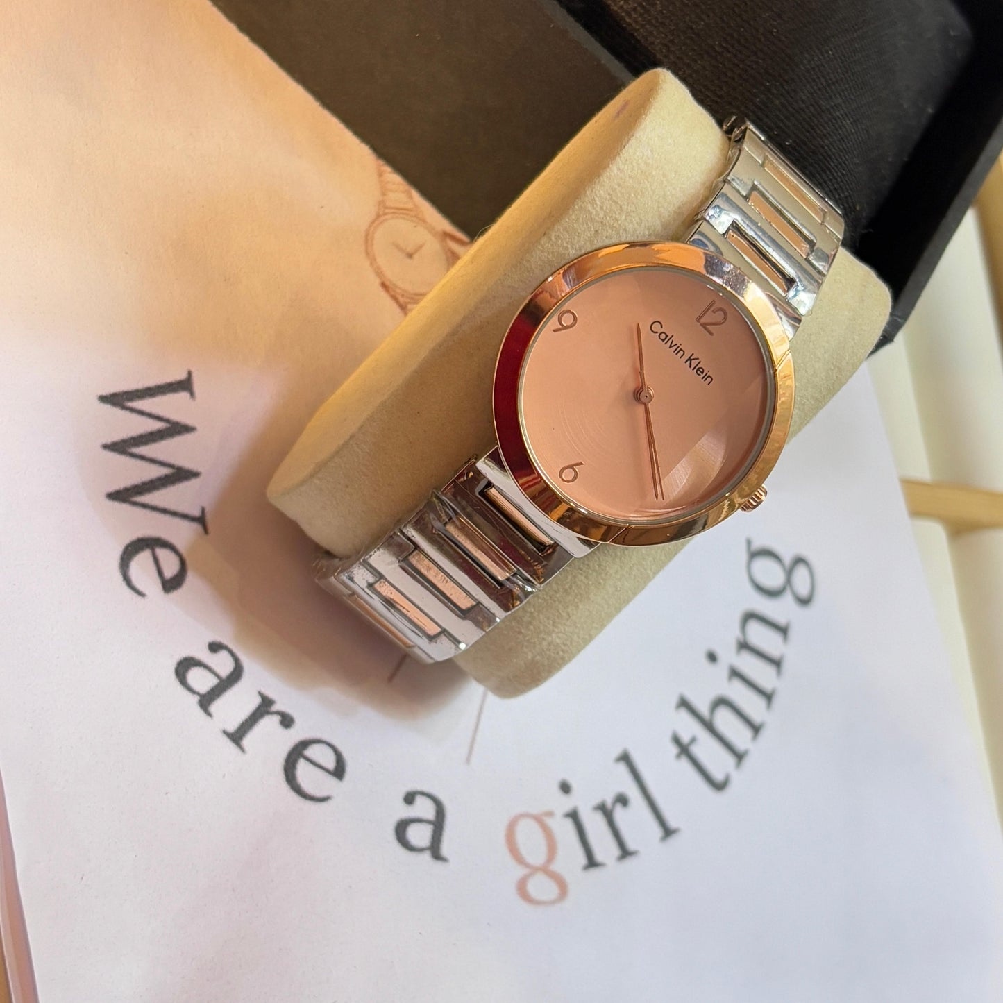 CK 6-12 Dual Tone Watch