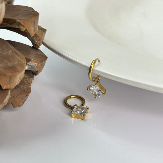 Box Minimal Earrings