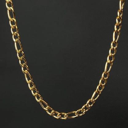 Cuban Link 18K Gold-Plated Men's Chain 5mm