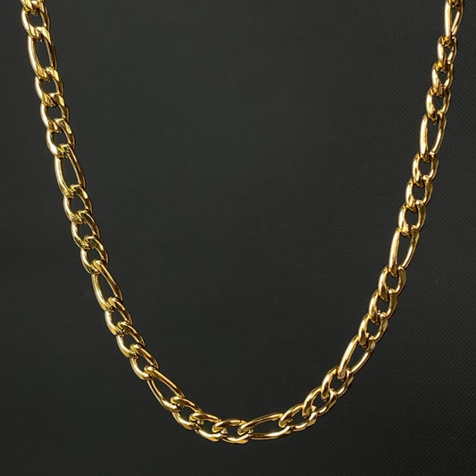 Cuban Link 18K Gold-Plated Men's Chain 5mm