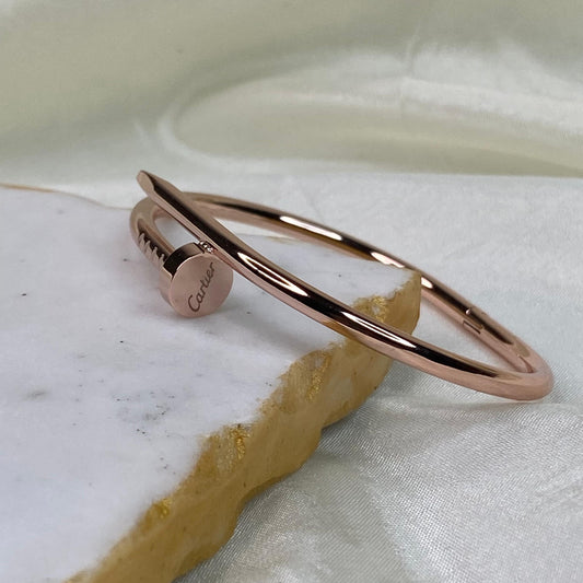 Rose Gold Nail Bracelet( Small Size - 2.2-2.4)