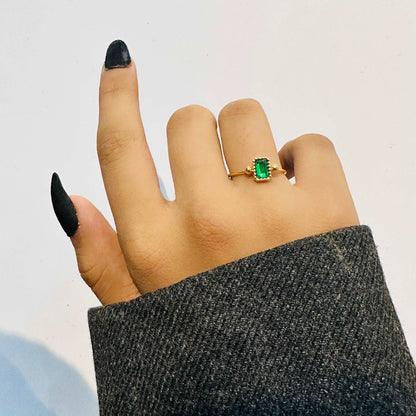 Queen Selena Emerald 18K Ring