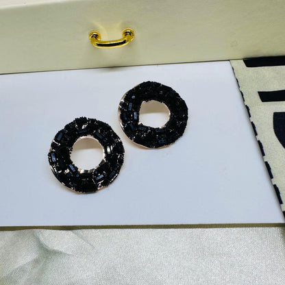 Party Buzz Circle Studs