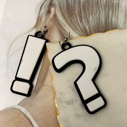 Question Exclamation Earrings