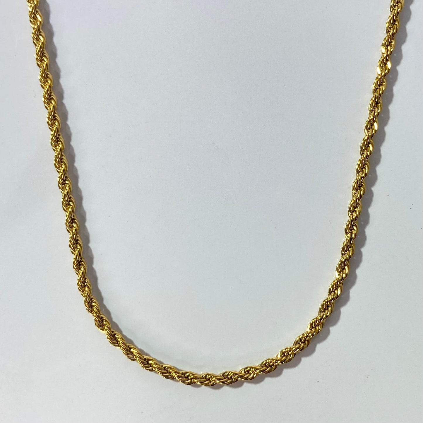 Twisted 18K Gold Plated Chain