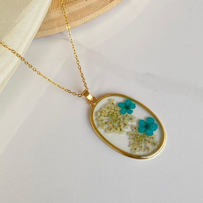 Azalea Resin Necklace