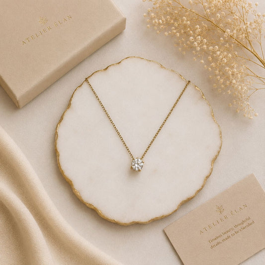 Dainty Alexa Necklace ( Gold )