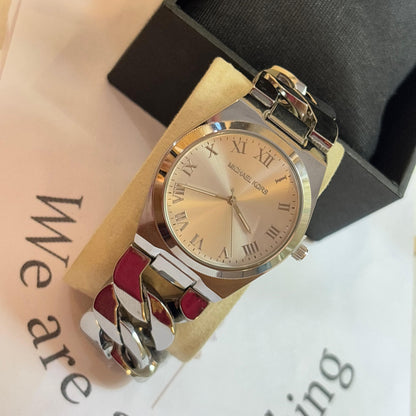 MK Link Watch (Silver)- 32 Mm