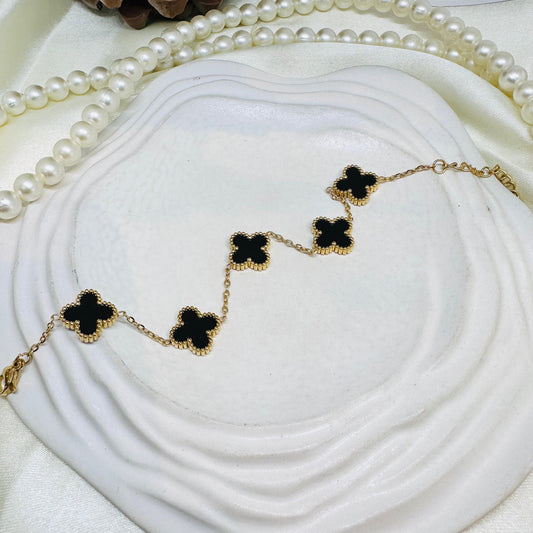 Reversible Clover Bracelet