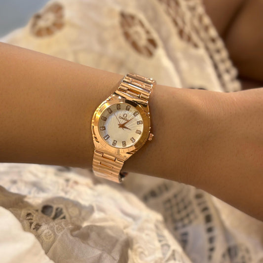 Omega Luxe Medium Dial Watch