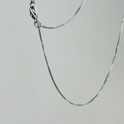 Simple Silver Chain