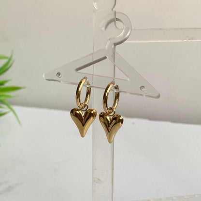 Viral Heart Detachable Earrings