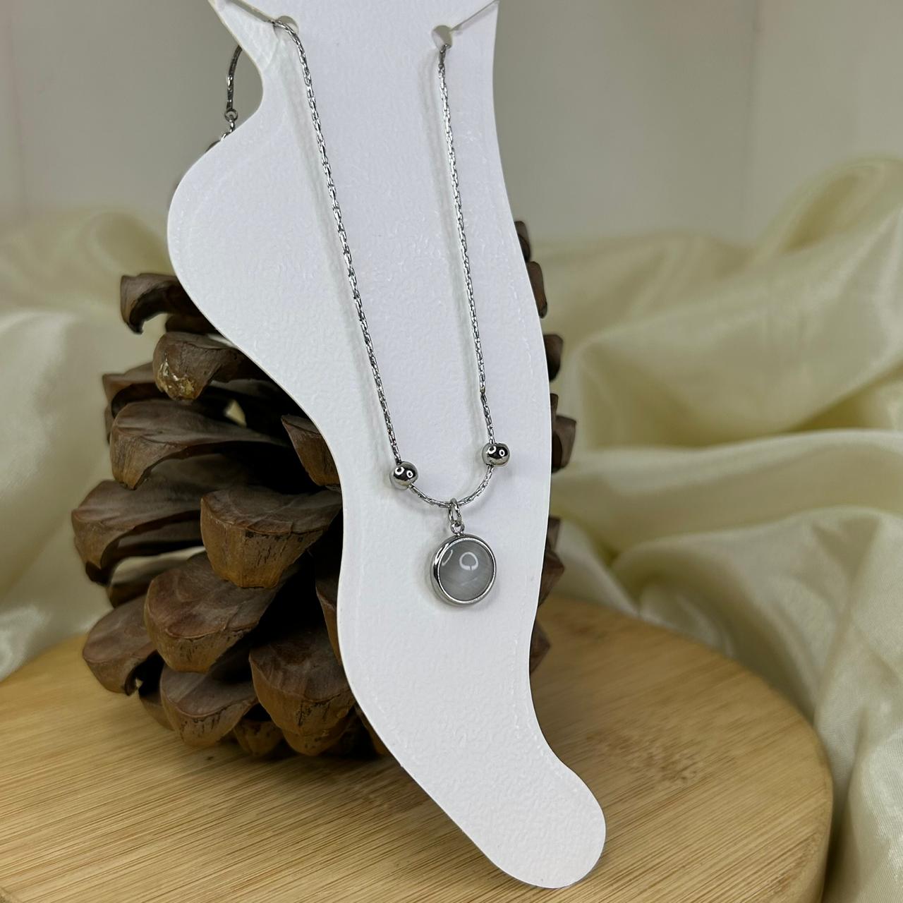 Selena Silver Anklet