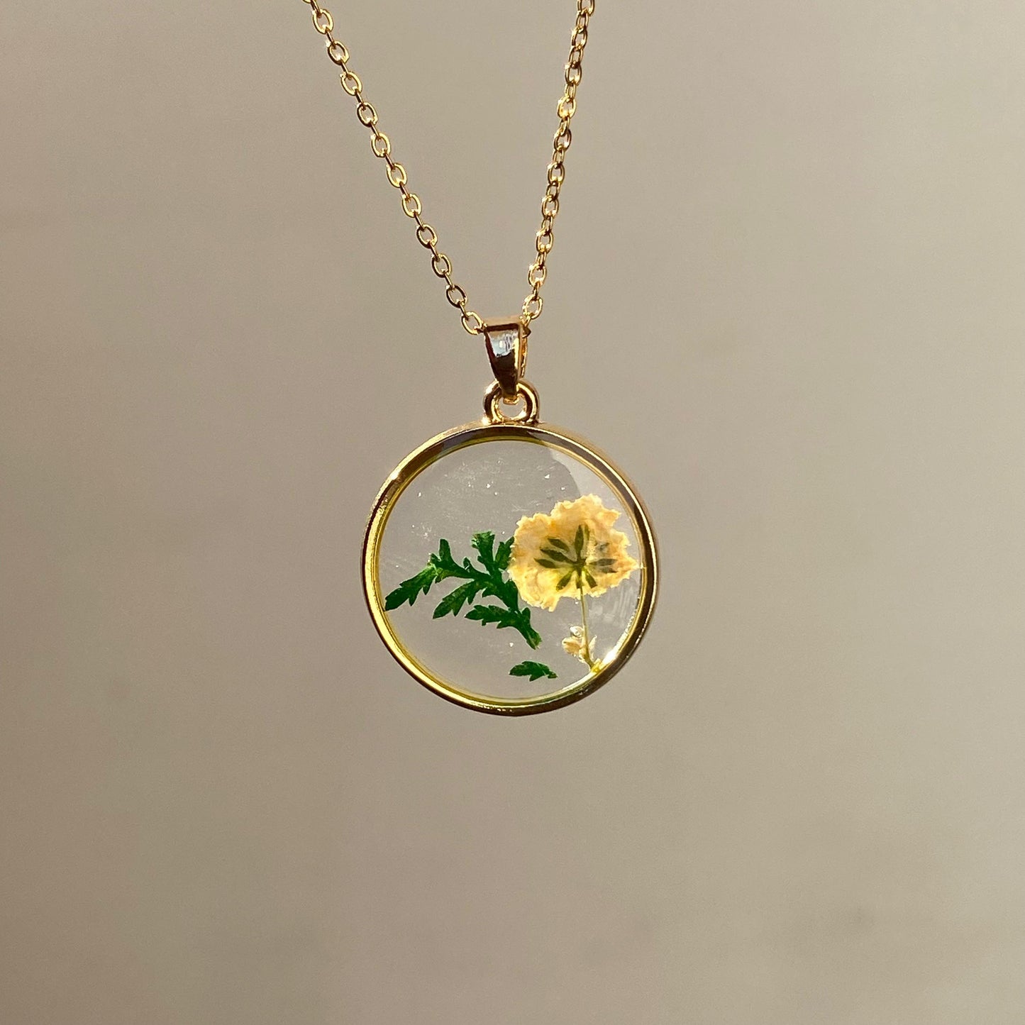 Mary Resin Necklace