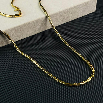 Skale Gold-Plated Men's Chain 4mm