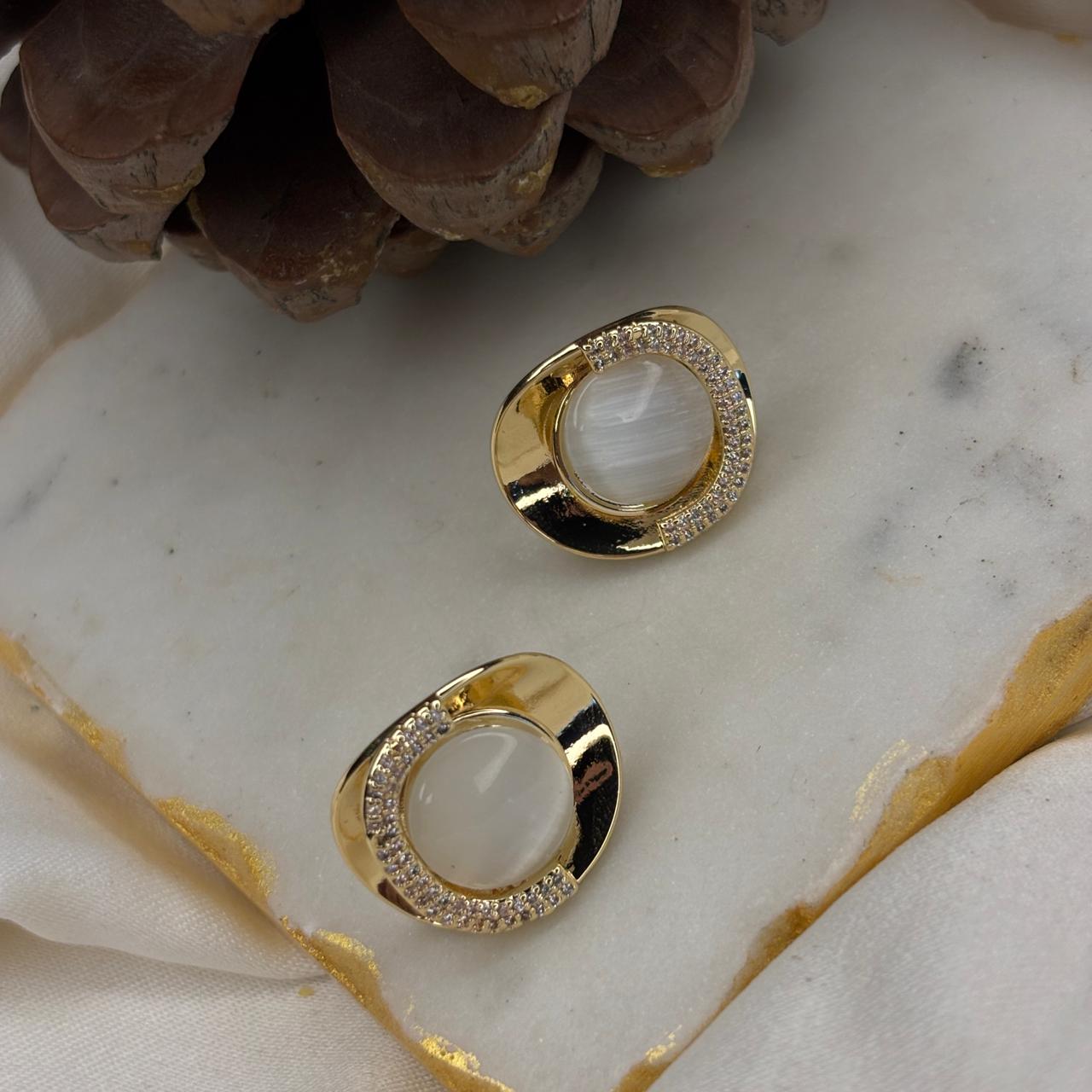 Moonstone Luxe Studs
