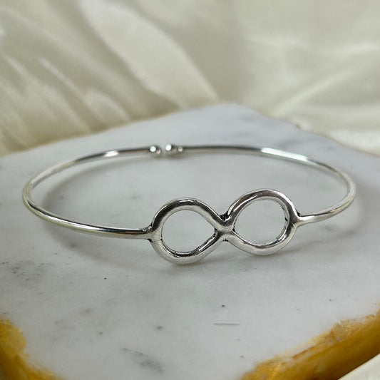 Infinity Adjustable Bracelet ( Silver)