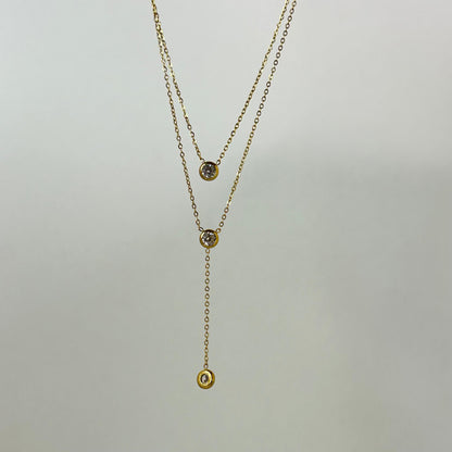 Amanda Tie Necklace