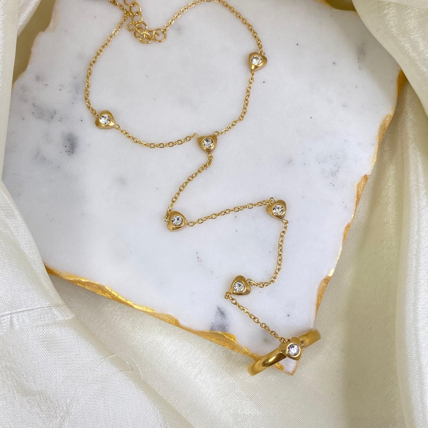 Heartful Hand Chain