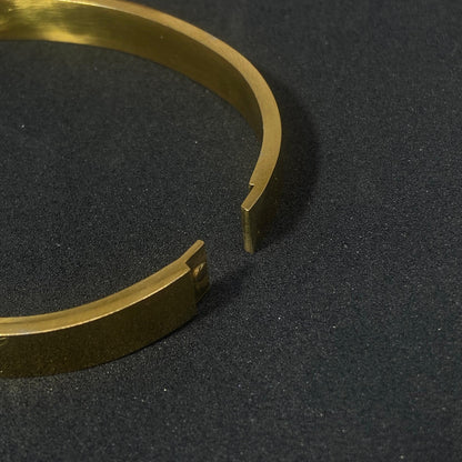 Roman 18K Cuff Bracelet