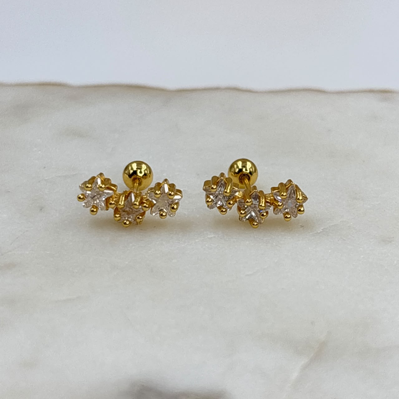 Twinkle Flatback Earrings