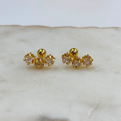 Twinkle Flatback Earrings