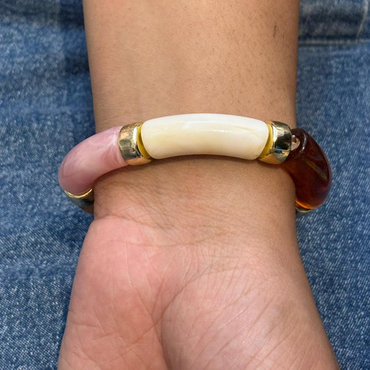 Burella Stretachable Resin Bracelet