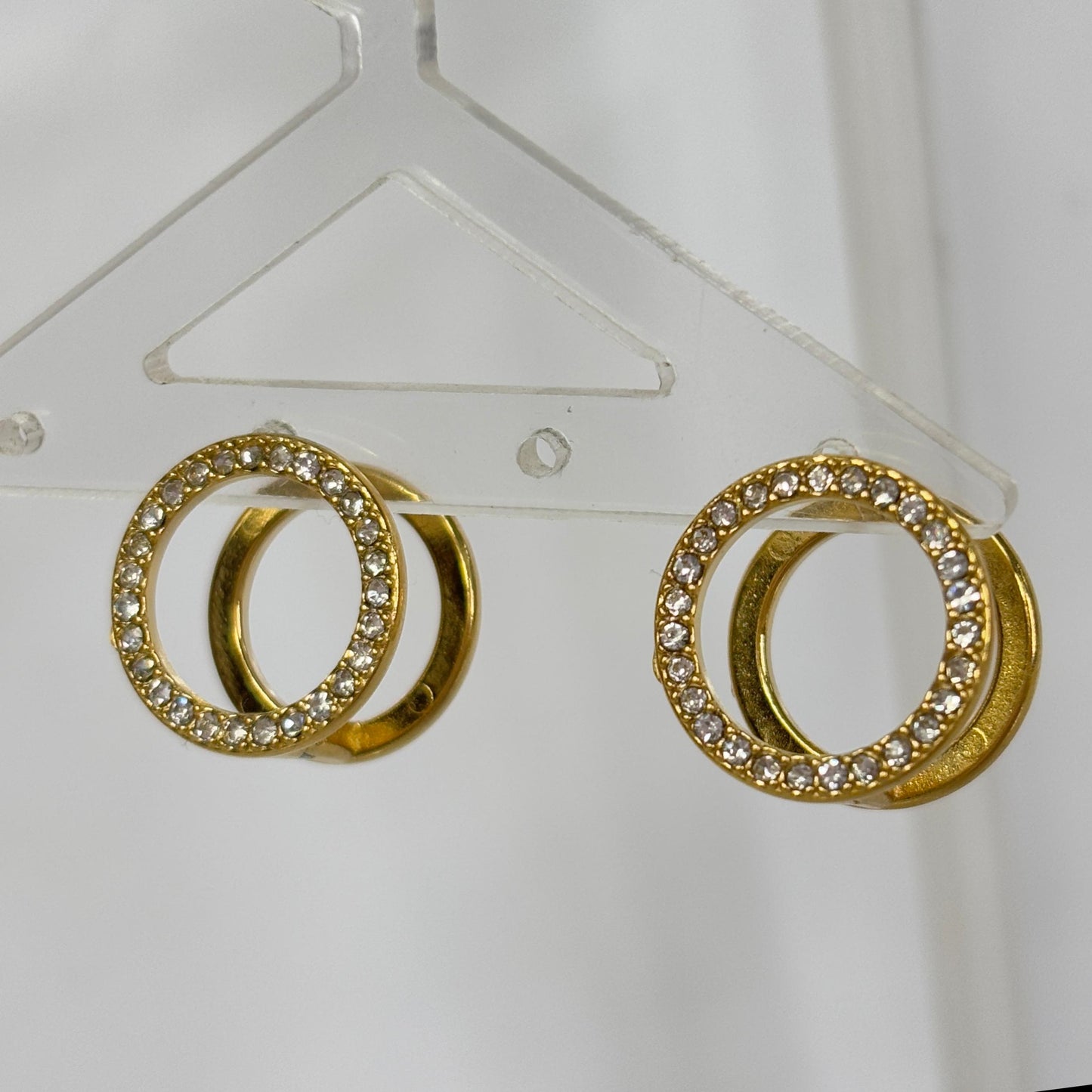 Hollow Round Reversible Hoops