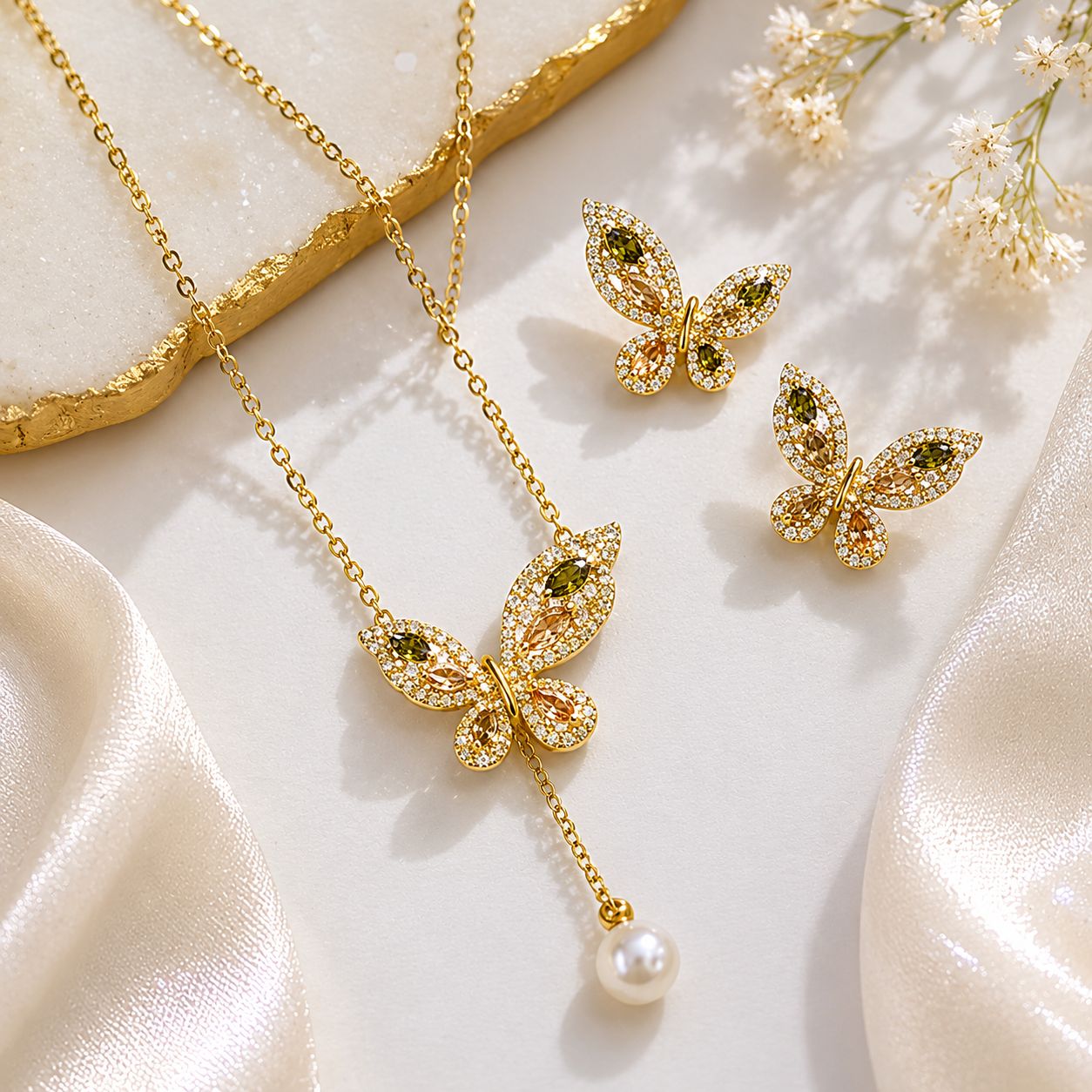 Butterfly Dream Collection Jewellery Set