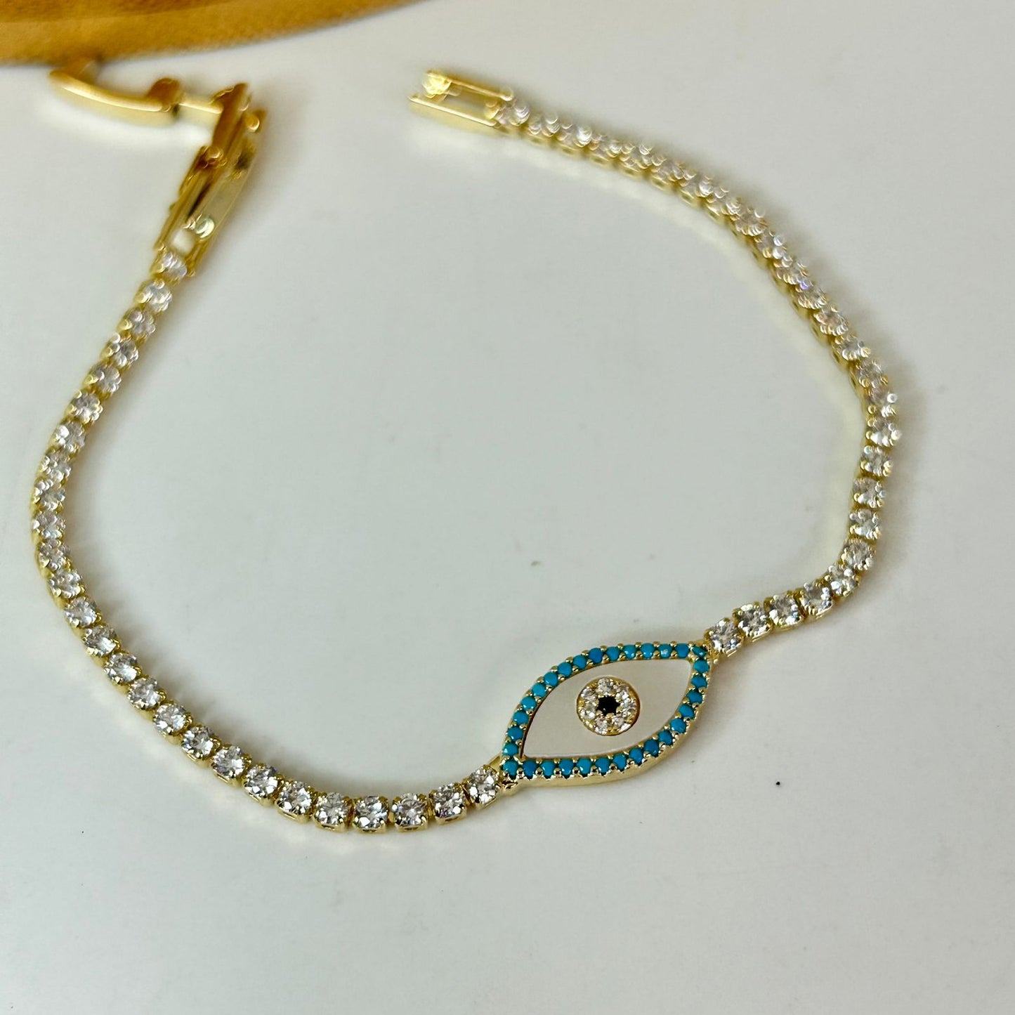 Evil Eye Tennis Bracelet