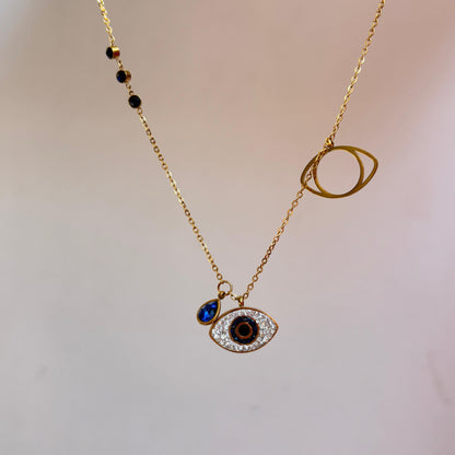 Viral Evil Eye Necklace