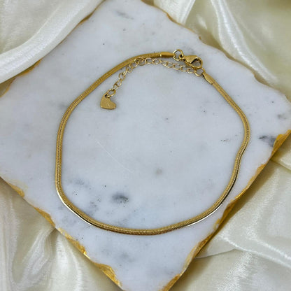 Minimal Snake Anklet