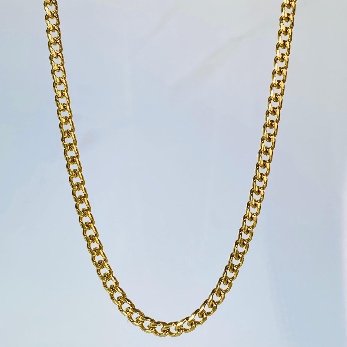 Cuban 18K Gold Plated Chain