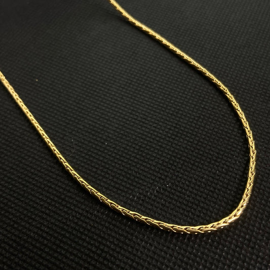 Rattle 18K Gold Plated Chain