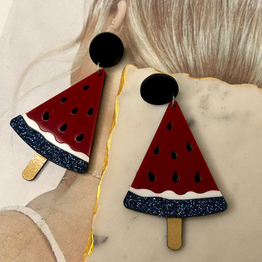 Watermelon Earrings