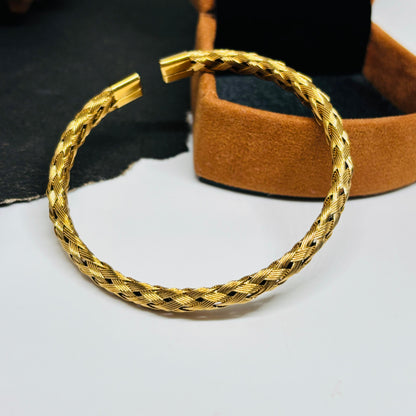 Arya Rope Men's Gold Bracelet