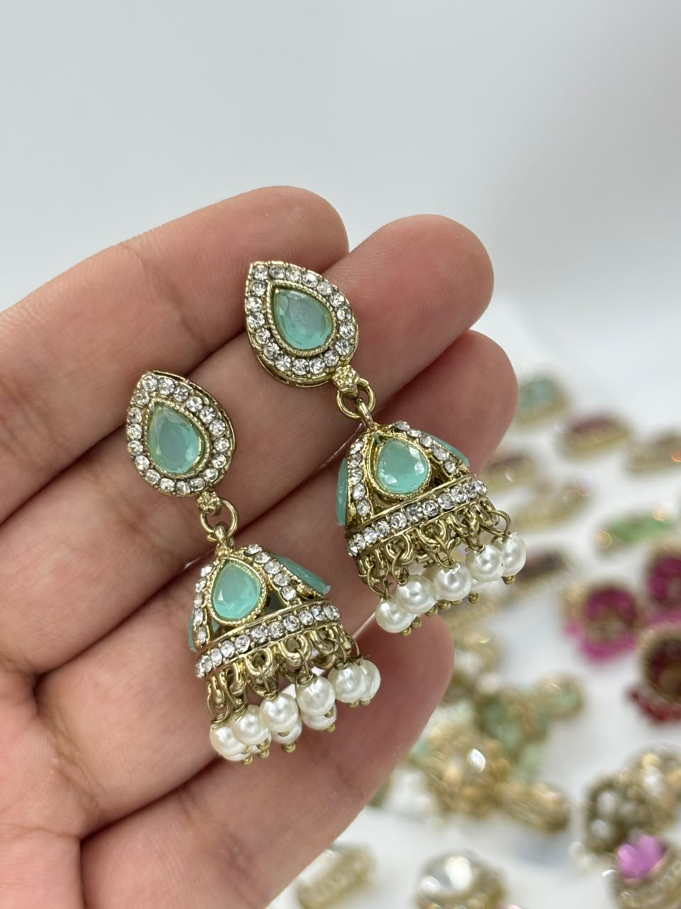 Meher Mini Jhumkis