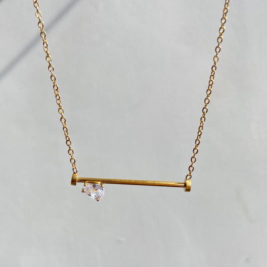 Stick Drop Necklace