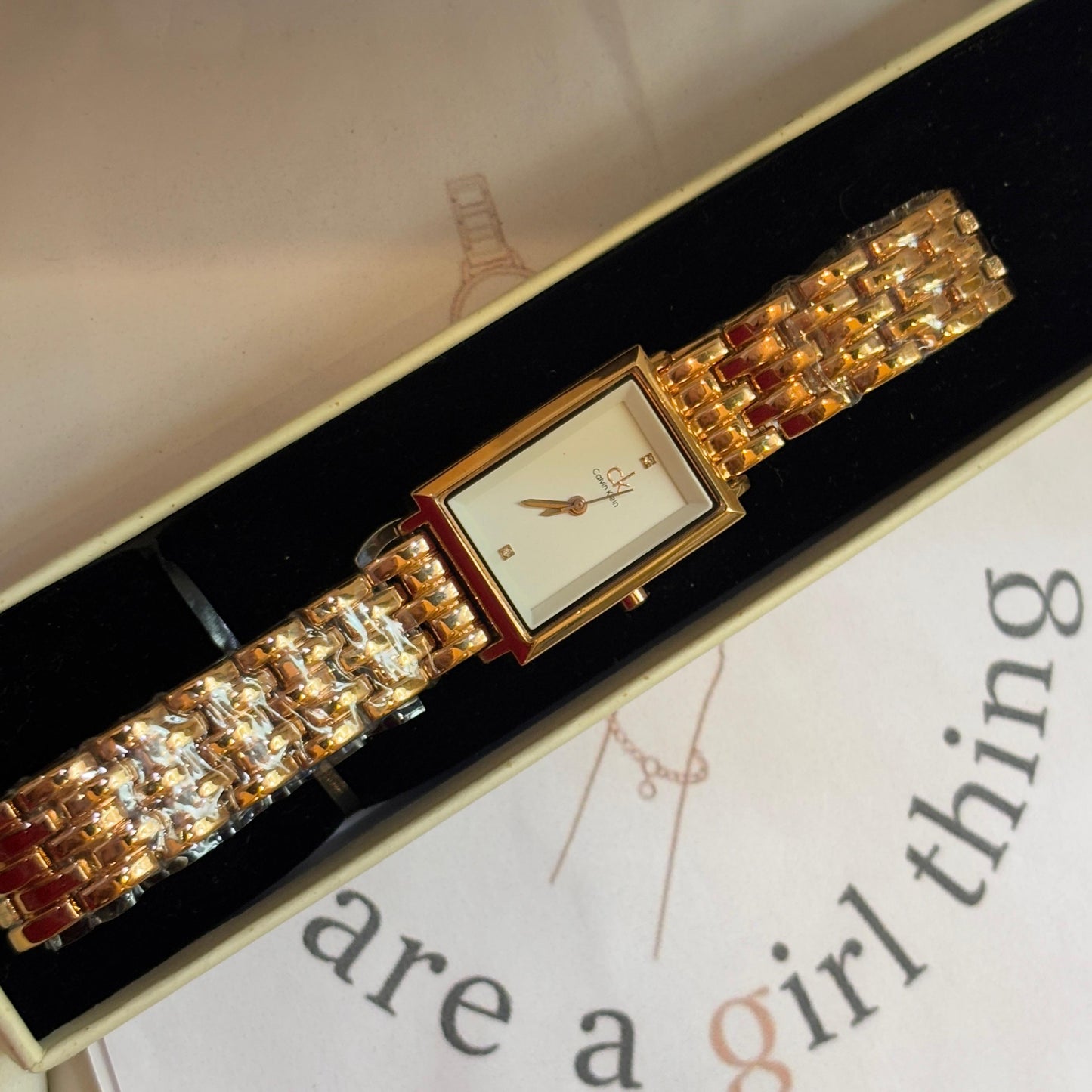 Ck Rectangle Vintage Watch