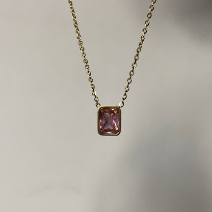 Sienna Pink Necklace