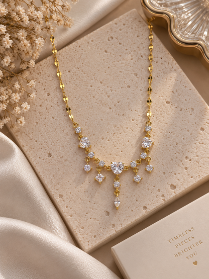 Elysia Heart Demi-Fine Necklace (Gold)
